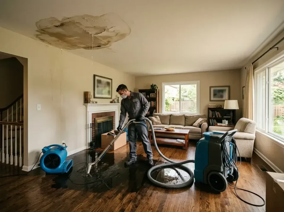 attic-pipe-burst-ceiling-drip-008 — frequently asked questions, Water Damage Restoration & Carpet Care in New Wilmington, PA